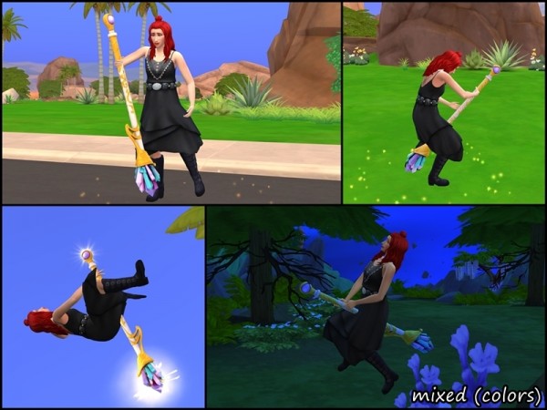  Mod The Sims: Broom Replacement for Realm of Magic by Lulu The Cute Sim