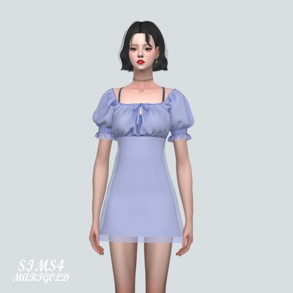  SIMS4 Marigold: A Summer Mini Dress