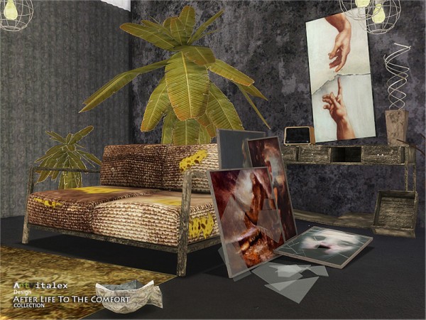  The Sims Resource: After Life To The Comfort livingroom by ArtVitalex