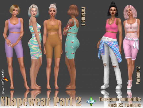  Annett`s Sims 4 Welt: Shapewear   Part 2