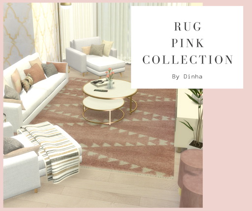  Dinha Gamer: Rug Pink Collection