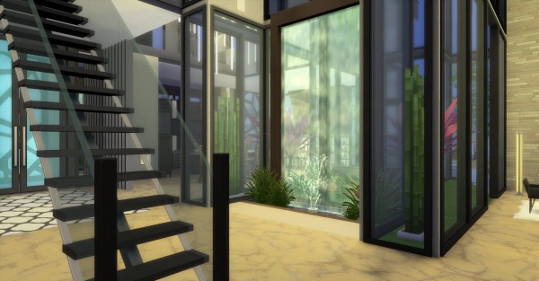  Mod The Sims: Courtyard Penthouse by mon8993