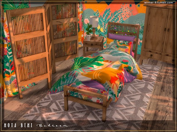  The Sims Resource: Nota bene Bedroom by Winner9