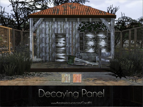  The Sims Resource: Decaying Panel by Decaying Panel Caroll91