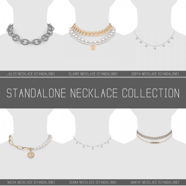  Simpliciaty: Standalone Necklace Collection