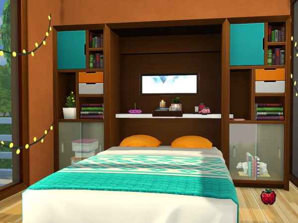  The Sims Resource: Olivia   tiny home   no cc by melapples