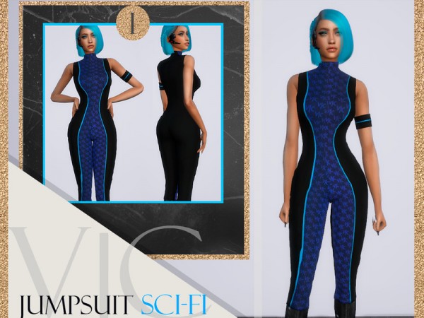  The Sims Resource: Jumpsuit Apocalipse SCI FI I by Viy Sims