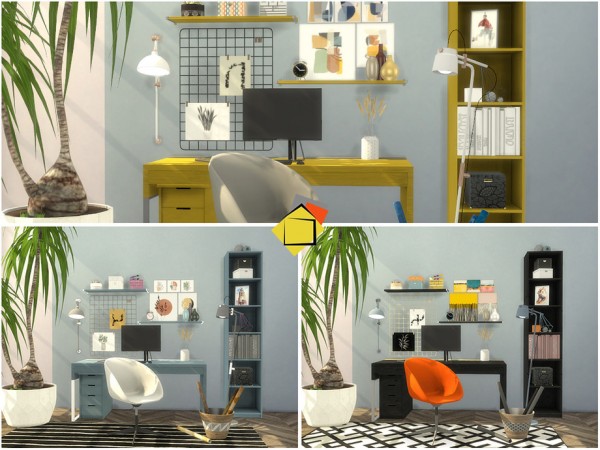  The Sims Resource: Croydon Study Room by Onyxium
