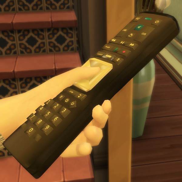 Mod The Sims Default Replacement Remote Control By Dynamus • Sims 4