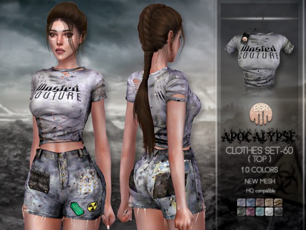  The Sims Resource: Apocalypse Clothes SET 60 by busra tr