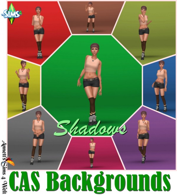  Annett`s Sims 4 Welt: CAS Backgrounds   Shadows