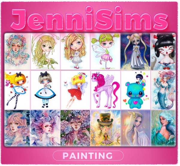  Jenni Sims: Collection Painting Blossom in May