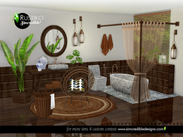 The Sims Resource: Rustiko Decor by  SIMcredible!