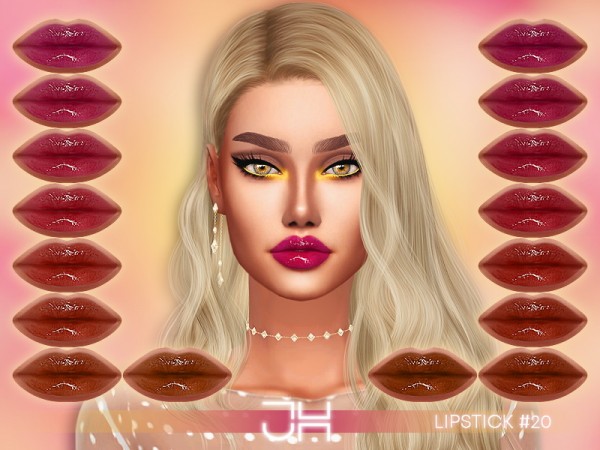  The Sims Resource: Lipstick 20 by Jul Haos