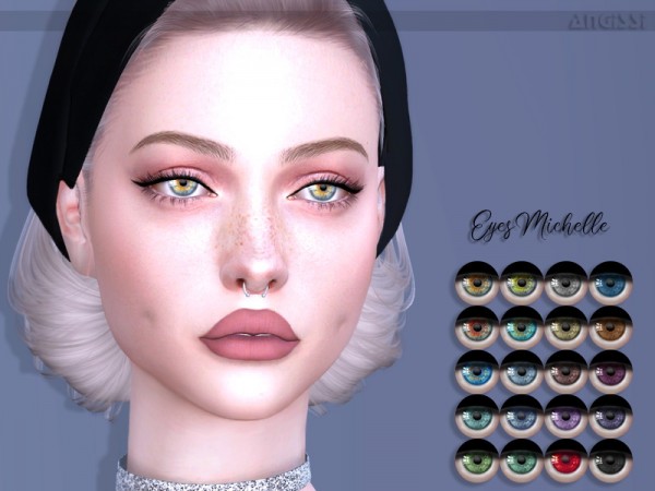  The Sims Resource: Eyes Michelle by ANGISSI