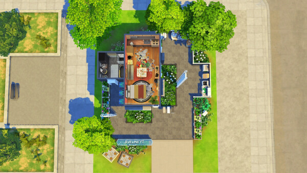 Aveline Sims: Triple eco tiny houses