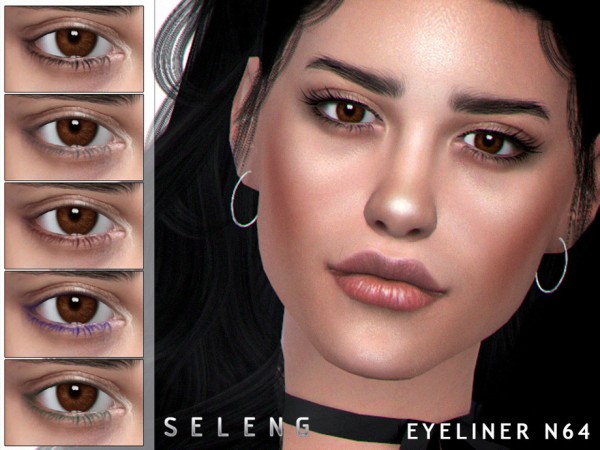  The Sims Resource: Eyeliner N64 by Seleng