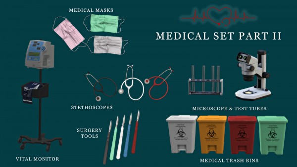  Leo 4 Sims: Medical Set Part 2