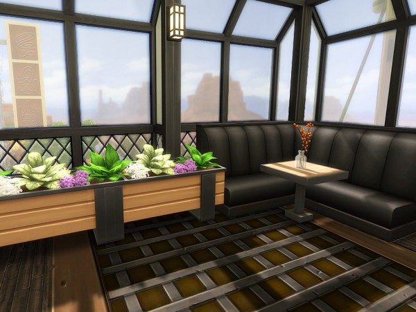  The Sims Resource: Old Asian Diner by Ineliz