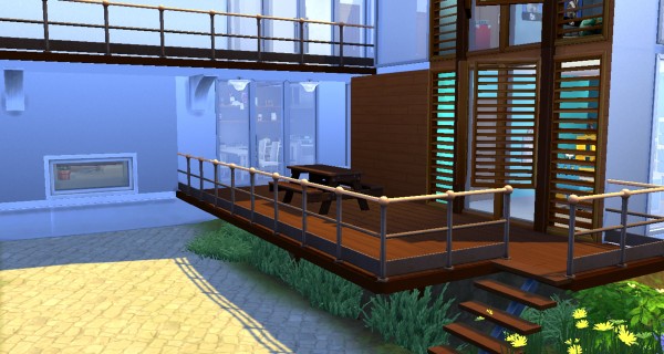  Mod The Sims: Walkway House by valbreizh