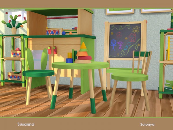  The Sims Resource: Susanna Kidsroom by Soloriya