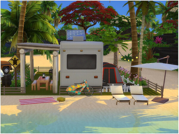 The Sims Resource: Open Sea Camping by lotsbymanal