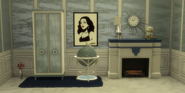  Mod The Sims: Modern Globe Bar by harlequin eyes