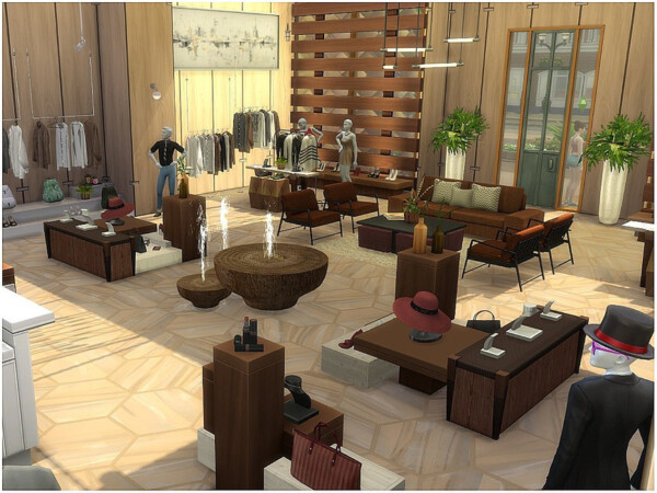 The Sims Resource: JF Fashion Store by lotsbymanal