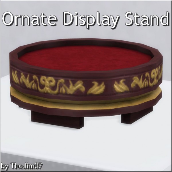  Mod The Sims: Ornate Display Stand by TheJim07