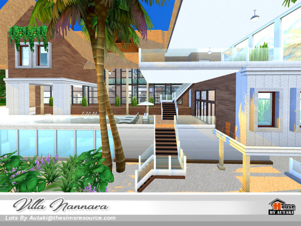 The Sims Resource: Villa Nannara NoCC by Autaki
