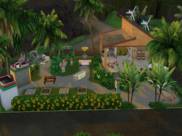 The Sims Resource: Sulani Community Garden by LJaneP6