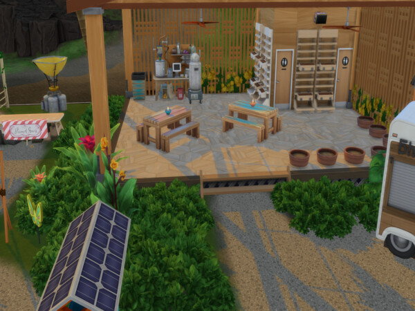 The Sims Resource: Sulani Community Garden by LJaneP6
