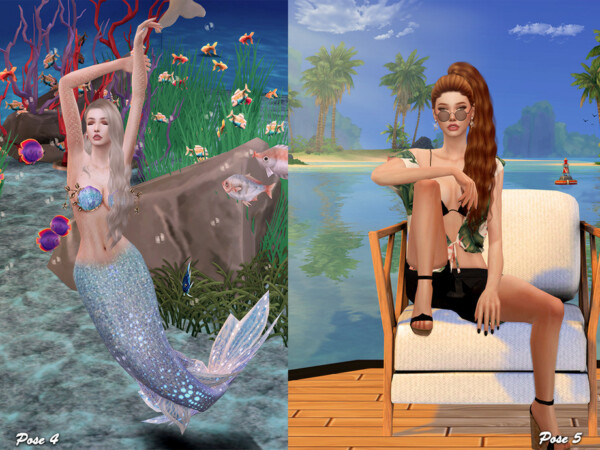 The Sims Resource: Atlantica   Pose pack by Beto ae0