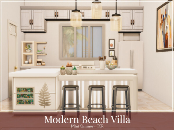 The Sims Resource: Modern Beach Villa by Mini Simmer