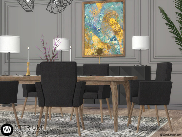 The Sims Resource: Yttrium Dining Room by wondymoon