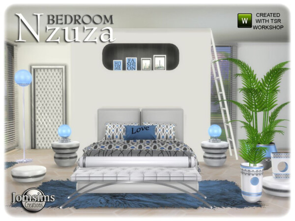 The Sims Resource: Nzuza bedroom by jomsims