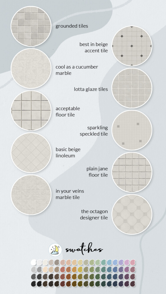 Luna Sims: Floor Tiles