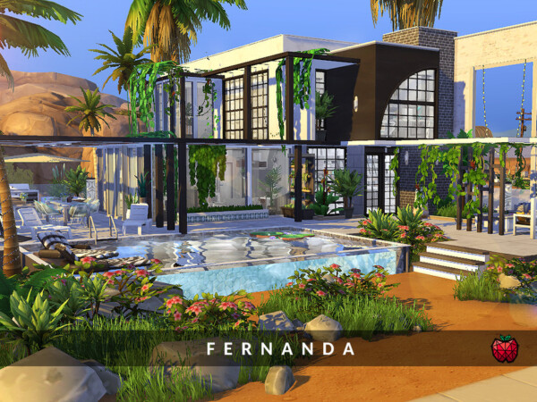 The Sims Resource: Fernanda House   no cc by melapples