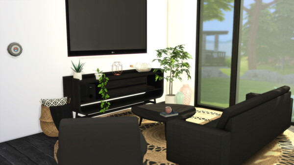 Models Sims 4: Black House Part 2