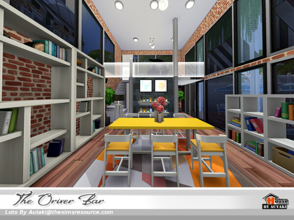 The Sims Resource: The Oriver Bar NoCC by autaki