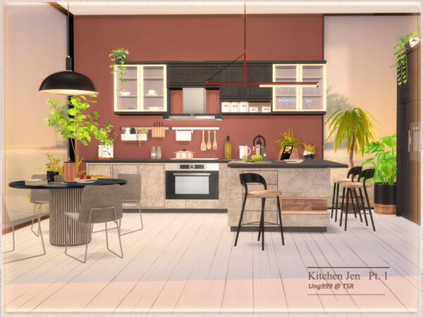 The Sims Resource: Kitchen Jen Part 1 by ung999
