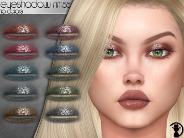 The Sims Resource: Eyeshadow M155 by turksimmer