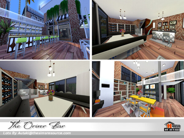 The Sims Resource: The Oriver Bar NoCC by autaki