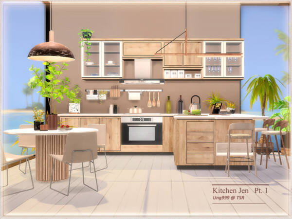 The Sims Resource: Kitchen Jen Part 1 by ung999