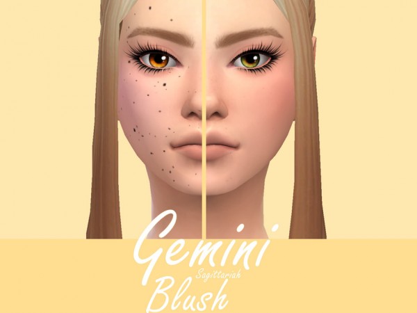  The Sims Resource: Gemini Blush by Sagittariah