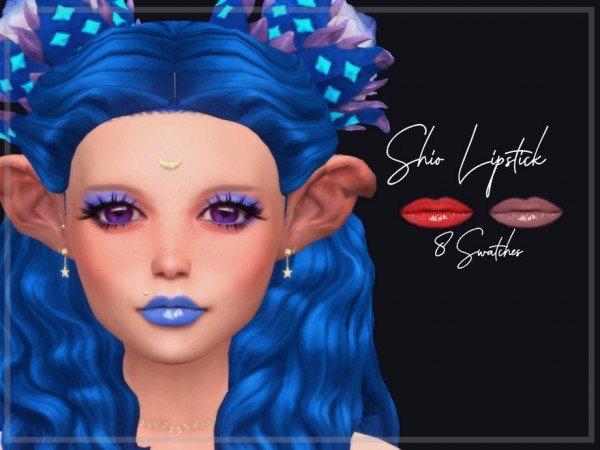  The Sims Resource: Shio Lipstick by Reevaly