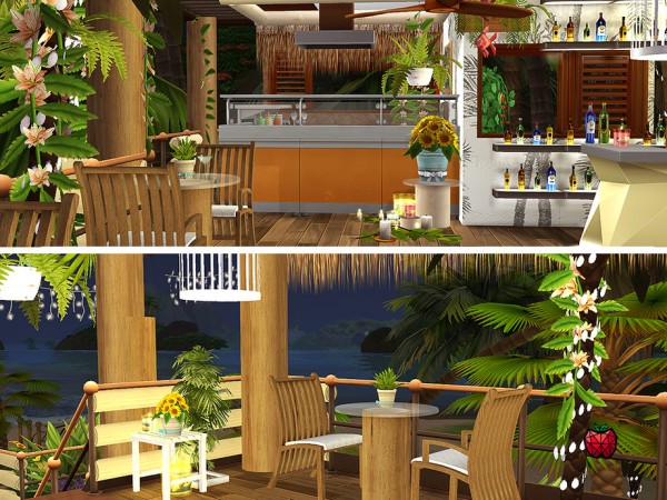  The Sims Resource: Hortensia bar by melapples