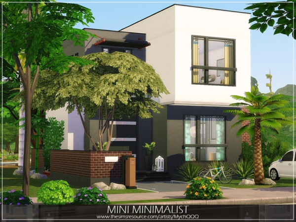The Sims Resource: Mini Minimalist House by MychQQQ