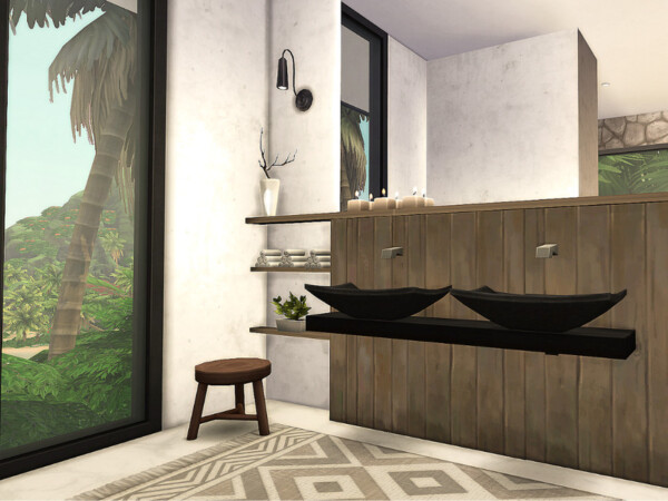 The Sims Resource: Modern Eco Villa   No CC by Sarina Sims