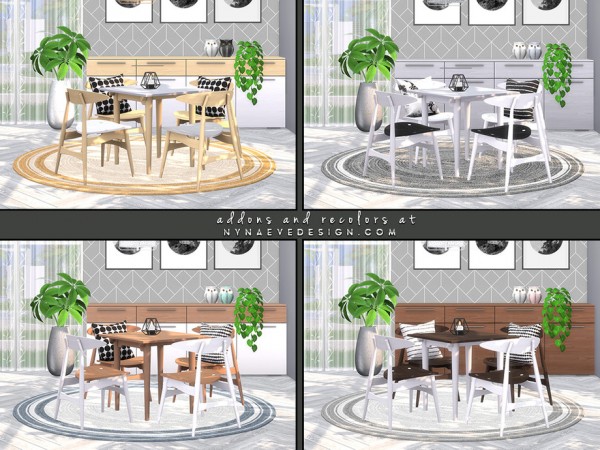  The Sims Resource: Avis Dining Room by NynaeveDesign